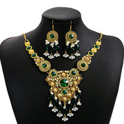 European And American Luxurious Exaggerating Jewelry Suit Retro