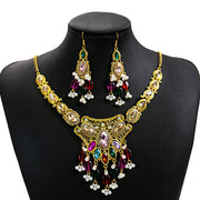 European And American Luxurious Exaggerating Jewelry Suit Retro