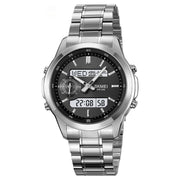 Luminous Multifunctional Men's Steel Strap Watch