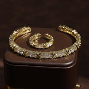 Fashion Inlaid Zircon Bracelet For Men And Women