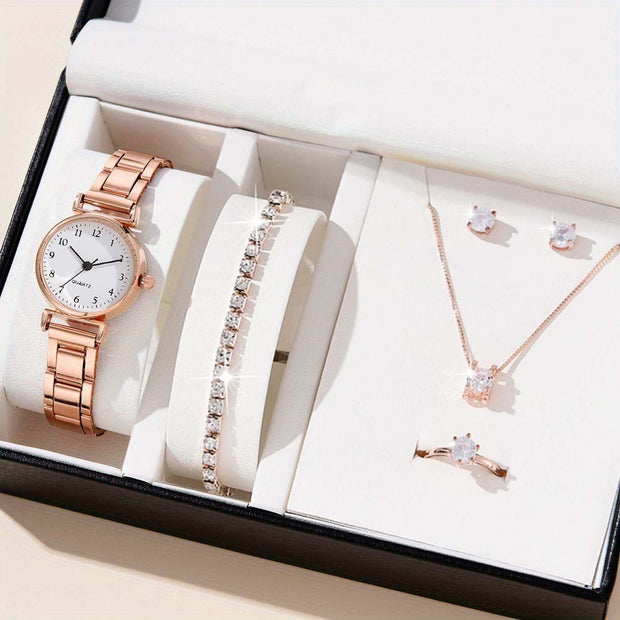 Women's Alloy Square Roman Quartz Watch