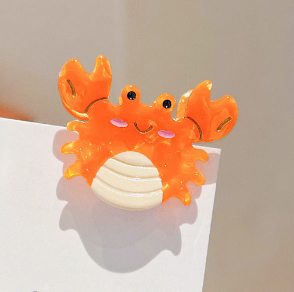 Colorful Marine Small Animal Grip Shell Bang Clip