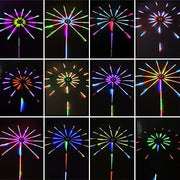 Firework Lights LED Strip Music Sound Sync Color Changing Remote Control LED Firework Light For Room Party