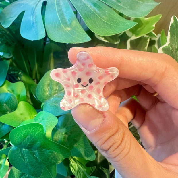 Colorful Marine Small Animal Grip Shell Bang Clip