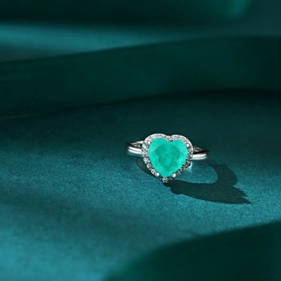 Female S925 Sterling Silver Ring Necklace Bracelet Earrings