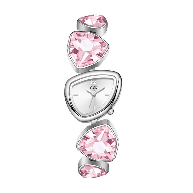 Good-looking Fashion Women's Watches Light Luxury Crystal Diamond Bracelet Watch