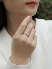 Daytime - A Wedding Ring Set With Top-quality Moissanite S925 Silver And Platinum-plated Diamond Can Be Tested With A Diamond Pen. The Ring Is In Gold And Rose Gold