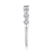 Sparkling - A Wedding Ring Set With Top-quality Moissanite S925 Silver And Platinum-plated Diamond. The Ring Can Be Inspected With A Diamond Pen