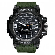 Stylish Black Technology Sports Luminous Boys Electronic Watch