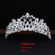 Bridal Necklace Suit Alloy Rhinestone Wedding Accessories