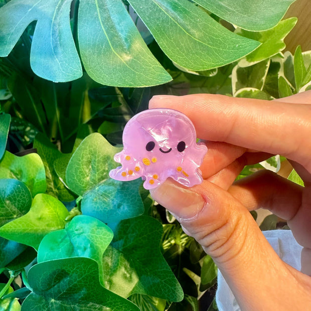 Colorful Marine Small Animal Grip Shell Bang Clip