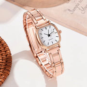 Women's Alloy Square Roman Quartz Watch