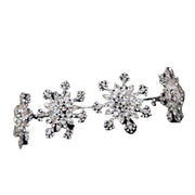 Bride Wedding Headdress Fashion Shiny Rhinestone Snowflake Headband Gas