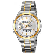 Luminous Multifunctional Men's Steel Strap Watch