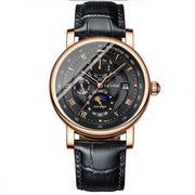 Men's Thin Calendar Large Dial Mechanical Watch